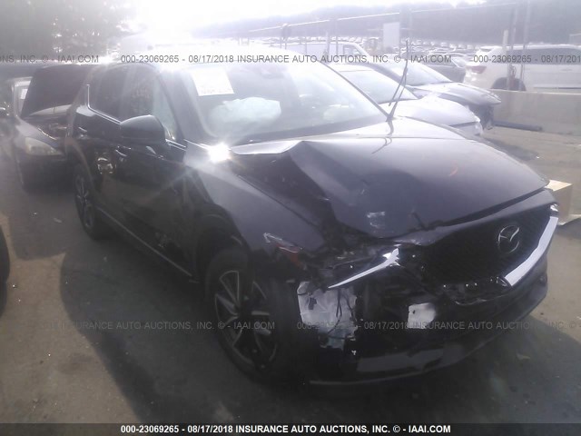JM3KFBCM5J0357765 - 2018 MAZDA CX-5 TOURING Черный фото 1