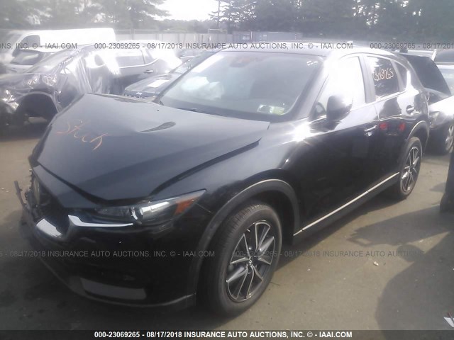JM3KFBCM5J0357765 - 2018 MAZDA CX-5 TOURING Черный фото 2