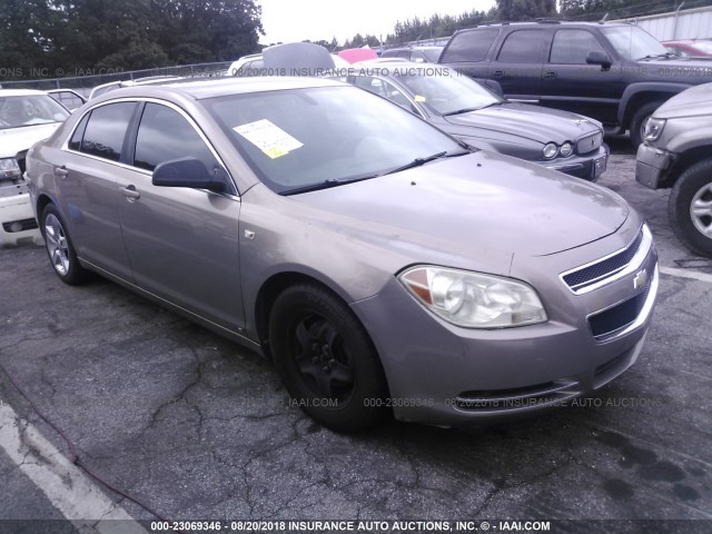 1G1ZG57B18F199570 - 2008 CHEVROLET MALIBU LS GOLD photo 1