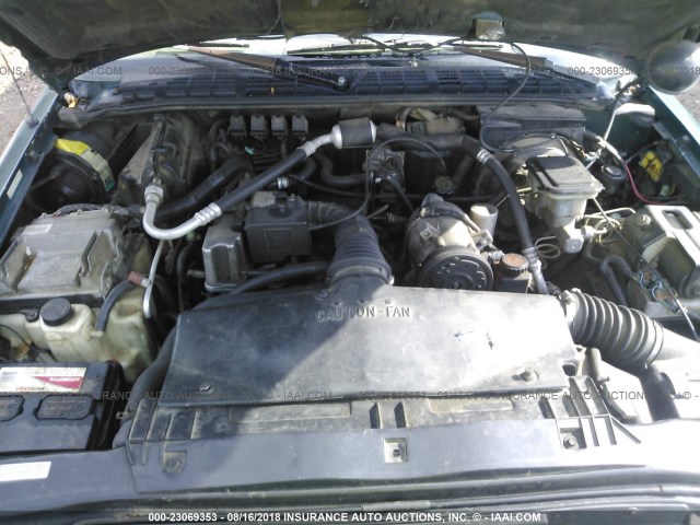 1GCCS1447V8129002 - 1997 CHEVROLET S TRUCK S10 GREEN photo 10