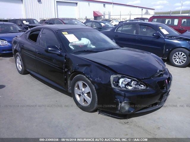 2G2WP582X61162115 - 2006 PONTIAC GRAND PRIX BLACK photo 1