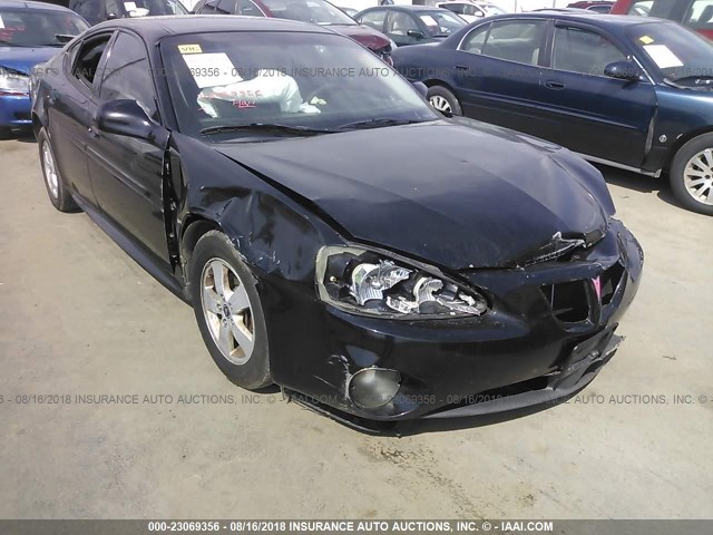 2G2WP582X61162115 - 2006 PONTIAC GRAND PRIX BLACK photo 6