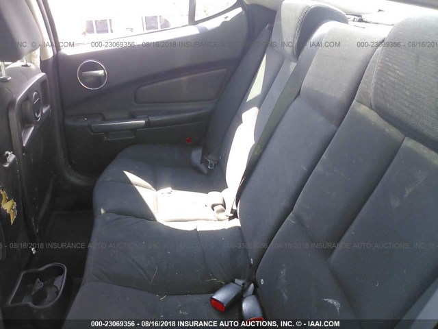 2G2WP582X61162115 - 2006 PONTIAC GRAND PRIX BLACK photo 8