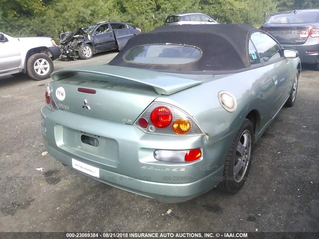 4A3AE45G43E139488 - 2003 MITSUBISHI ECLIPSE SPYDER GS 绿色 照片 4