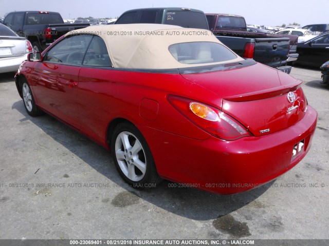 4T1FA38P05U063153 - 2005 TOYOTA CAMRY SOLARA SE/SLE Qırmızı foto 3
