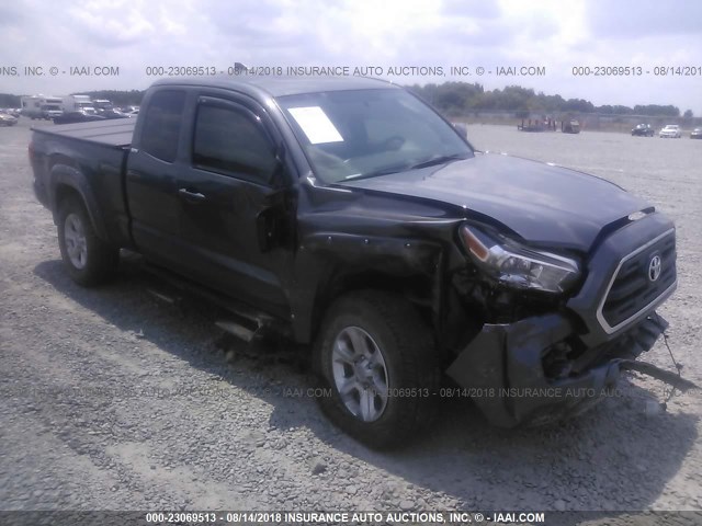 5TFRX5GN3HX089907 - 2017 TOYOTA TACOMA ACCESS CAB/SR/SR5 GRAY photo 1