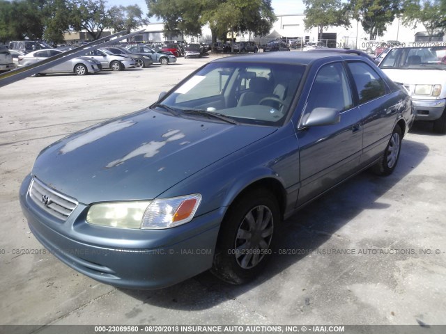 4T1BG28KX1U790922 - 2001 TOYOTA CAMRY CE/LE/XLE 蓝色 照片 2