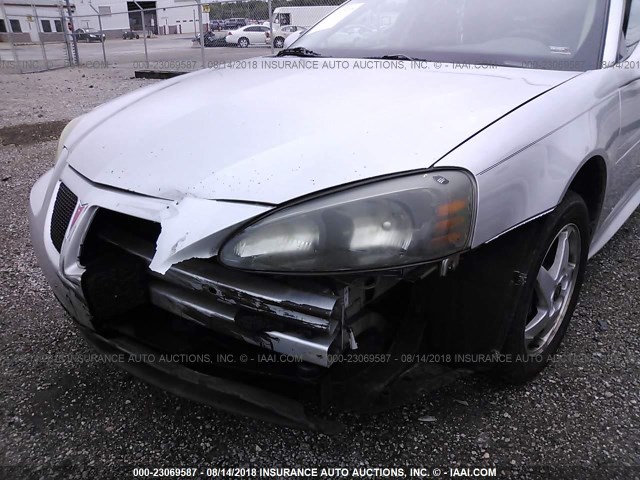 2G2WP522941348136 - 2004 PONTIAC GRAND PRIX GT SILVER photo 6