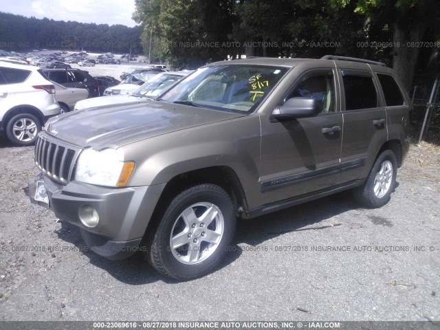 1J4GR48KX5C529201 - 2005 JEEP GRAND CHEROKEE LAREDO/COLUMBIA/FREEDOM 金色 照片 2