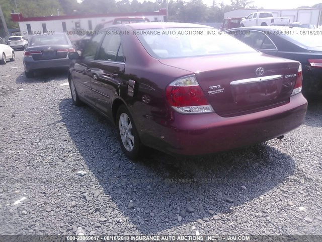 4T1BE30K26U155398 - 2006 TOYOTA CAMRY LE/XLE/SE Қызыл фото 3