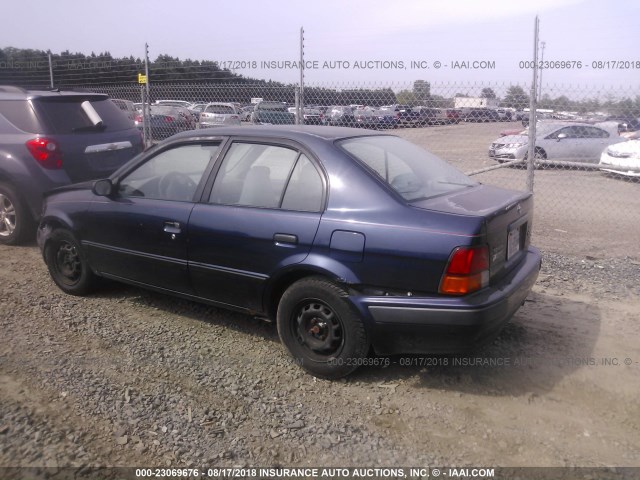 JT2BC52L5T0149389 - 1996 TOYOTA TERCEL DX BLUE photo 3