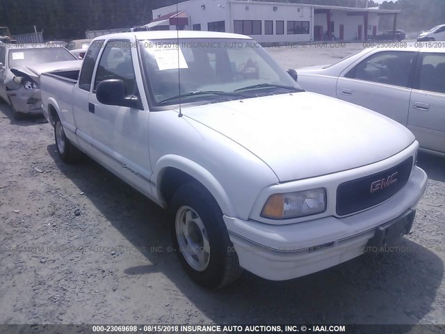 1GTCS1941T8536514 - 1996 GMC SONOMA WHITE photo 1