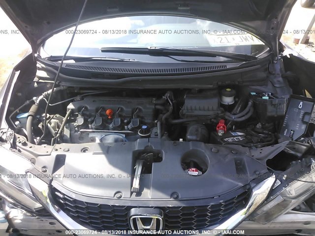 2HGFB2F93FH511343 - 2015 HONDA CIVIC EXL 灰色 照片 10