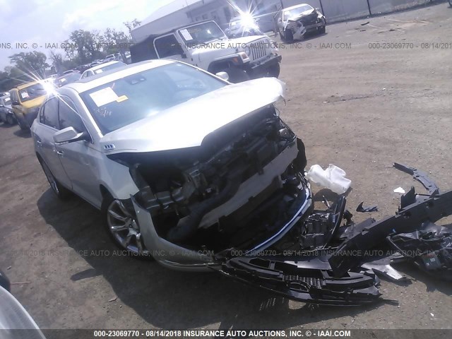 1G4GD5G38EF305603 - 2014 BUICK LACROSSE PREMIUM CREAM photo 1