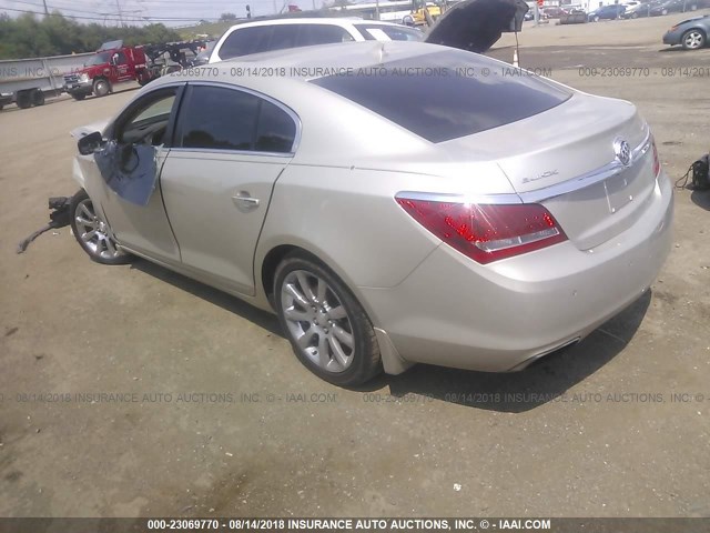 1G4GD5G38EF305603 - 2014 BUICK LACROSSE PREMIUM CREAM photo 3