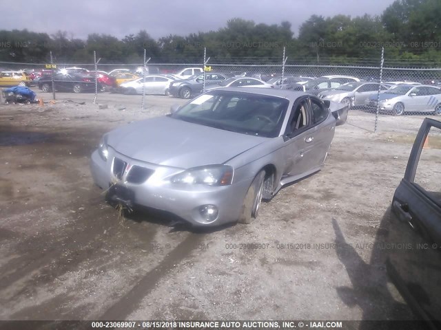 2G2WP552861163252 - 2006 PONTIAC GRAND PRIX SILVER photo 2