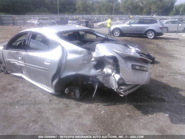 2G2WP552861163252 - 2006 PONTIAC GRAND PRIX SILVER photo 6