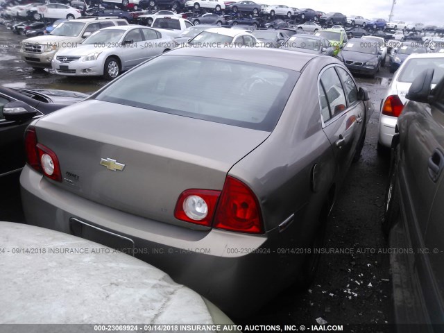 1G1ZH57B58F223107 - 2008 CHEVROLET MALIBU 1LT 棕色 照片 4