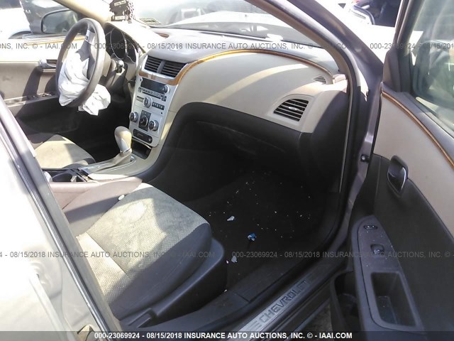 1G1ZH57B58F223107 - 2008 CHEVROLET MALIBU 1LT 棕色 照片 5