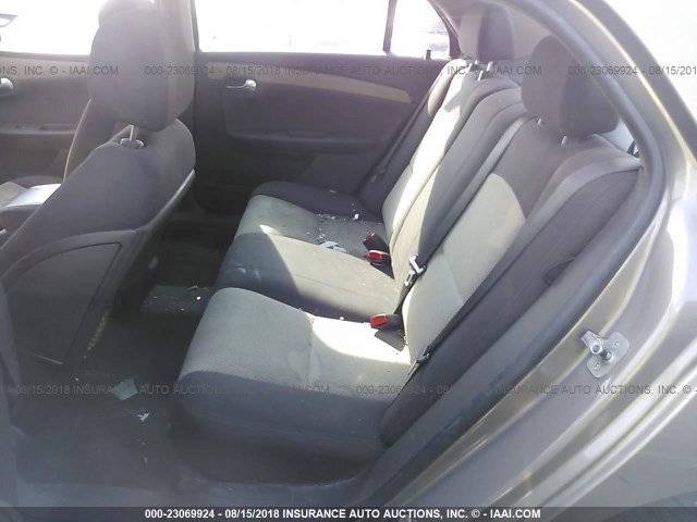 1G1ZH57B58F223107 - 2008 CHEVROLET MALIBU 1LT 棕色 照片 8