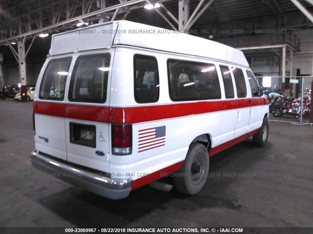 1FTJS34F5THB06657 - 1996 FORD ECONOLINE E350 SUPER DUTY VAN WHITE photo 4