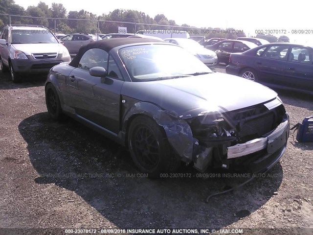 TRUUT28N921011182 - 2002 AUDI TT QUATTRO GRAY photo 1