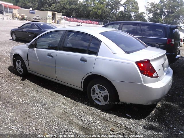 1G8AG52F84Z178278 - 2004 SATURN ION LEVEL 1 SILVER photo 3