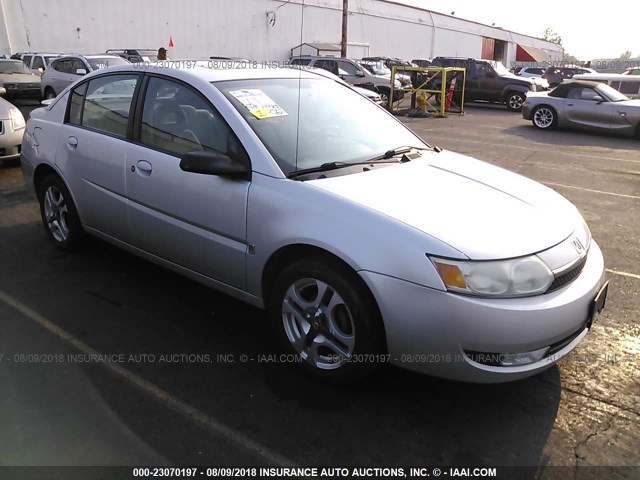 1G8AK52F24Z109875 - 2004 SATURN ION LEVEL 3 SILVER photo 1