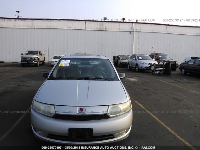 1G8AK52F24Z109875 - 2004 SATURN ION LEVEL 3 SILVER photo 6