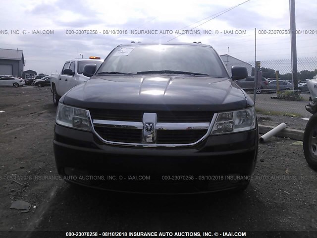 3D4GH67V49T559940 - 2009 DODGE JOURNEY R/T BLACK photo 6