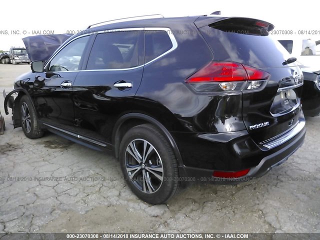 5N1AT2MT8HC875764 - 2017 NISSAN ROGUE S/SL BLACK photo 3