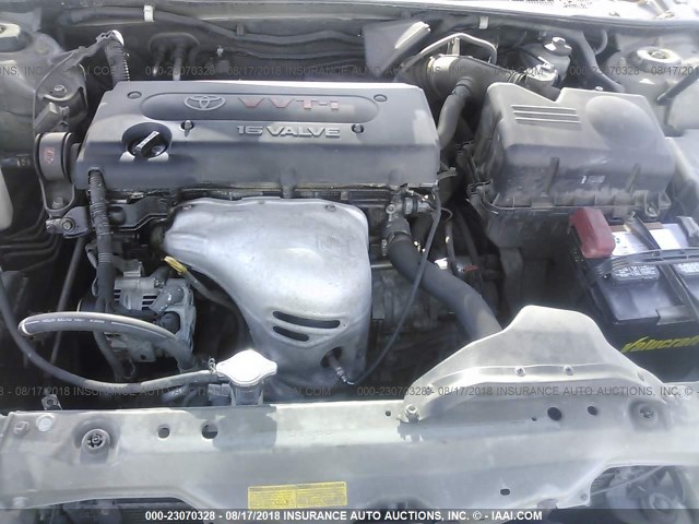 4T1BE32K52U528652 - 2002 TOYOTA CAMRY LE/XLE/SE Gümüş foto 10