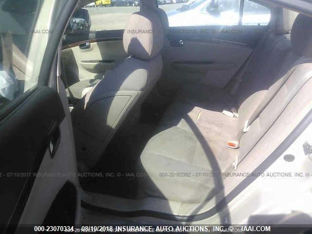 1G8ZS57B89F165868 - 2009 SATURN AURA XE TAN photo 8