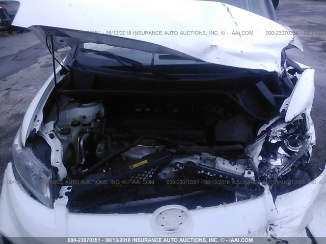 JTLZE4FE9CJ024173 - 2012 TOYOTA SCION XB Weiß Foto 10
