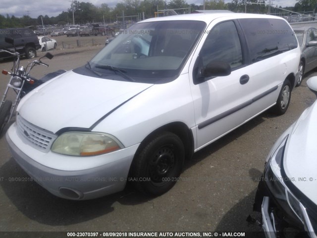 2FTZA54461BA66230 - 2001 FORD WINDSTAR WHITE photo 2