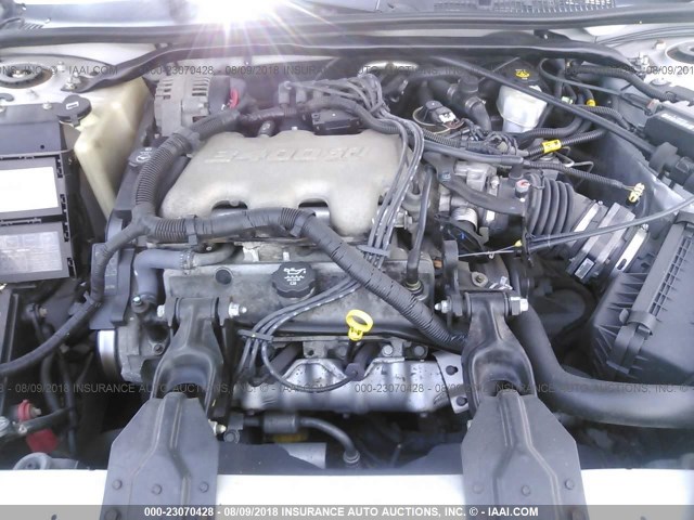 2G1WW12E139117855 - 2003 CHEVROLET MONTE CARLO LS 银色 照片 10