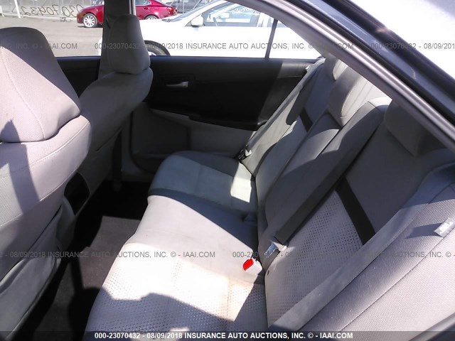 4T1BF1FKXCU134965 - 2012 TOYOTA CAMRY SE/LE/XLE 灰色 照片 8