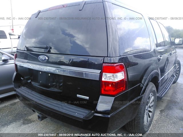 1FMJU1HT4HEA55235 - 2017 FORD EXPEDITION XLT/KING RANCH BLACK photo 4