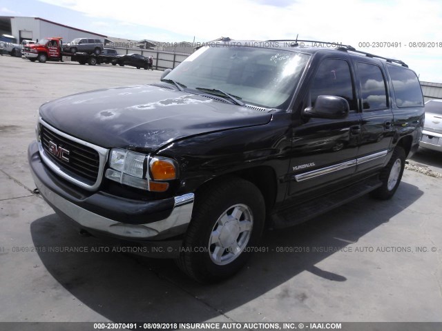 1GKFK16Z24J177606 - 2004 GMC YUKON XL K1500 BLACK photo 2