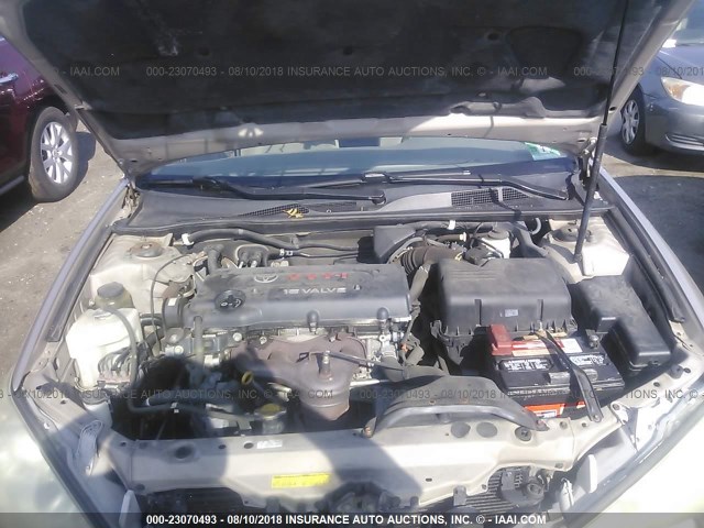 4T1BE32KX5U592836 - 2005 TOYOTA CAMRY LE/XLE/SE 金色 照片 10