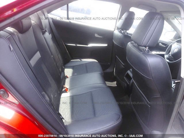 4T1BF1FK9CU622515 - 2012 TOYOTA CAMRY SE/LE/XLE 红色 照片 8