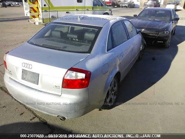 WAULT68E35A040904 - 2005 AUDI A4 3.0 QUATTRO/SPECIAL SILVER photo 4