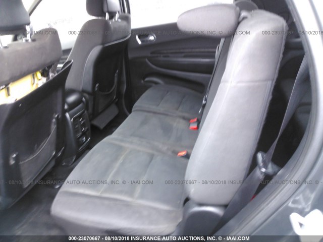 1D4SD4GT8BC706450 - 2011 DODGE DURANGO CREW GRAY photo 8