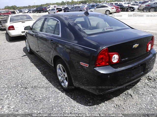 1G1ZB5E03CF204521 - 2012 CHEVROLET MALIBU LS შავი ფოტო 3