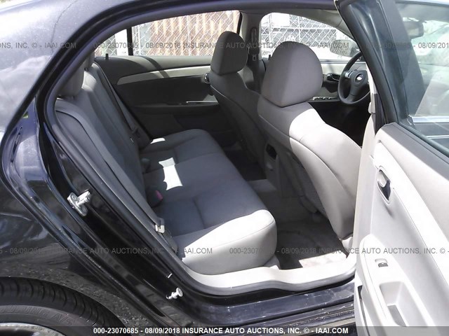 1G1ZB5E03CF204521 - 2012 CHEVROLET MALIBU LS შავი ფოტო 8