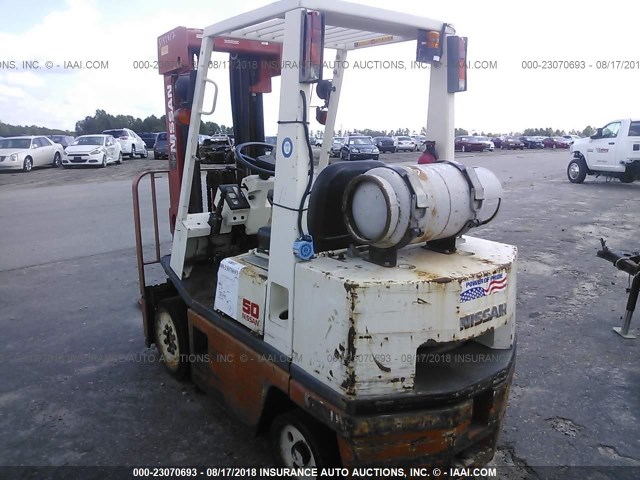 CPH02P920785 - 1992 NISSAN FORKLIFT WHITE photo 3