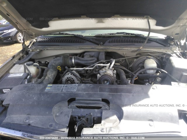 1GCEC14X37Z143623 - 2007 CHEVROLET SILVERADO C1500 CLASSIC TAN photo 10