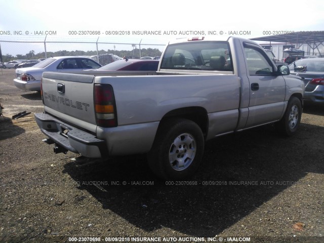 1GCEC14X37Z143623 - 2007 CHEVROLET SILVERADO C1500 CLASSIC TAN photo 4