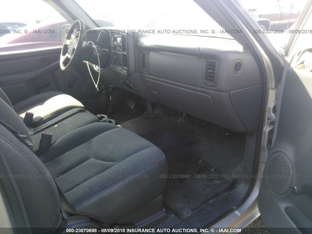 1GCEC14X37Z143623 - 2007 CHEVROLET SILVERADO C1500 CLASSIC TAN photo 5