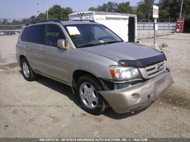 JTEDP21A260119172 - 2006 TOYOTA HIGHLANDER LIMITED SILVER photo 1